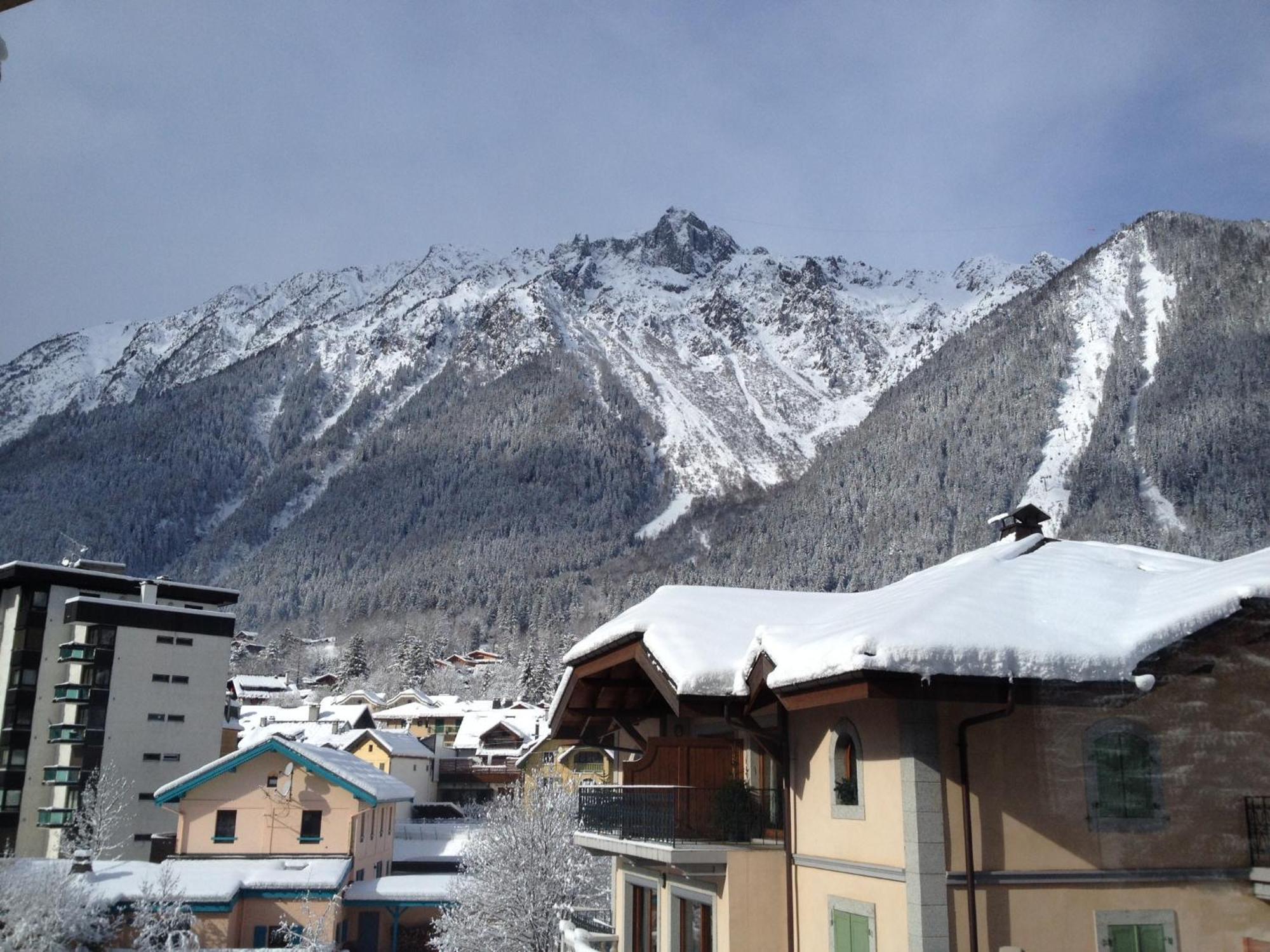 Les Sommets Studio Chamonix Exterior foto